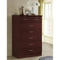 thumbnail image 2 of Pemberly Row Commode Haute à 7 Tiroirs avec 2 Tiroirs Verrouillables en Acajou, 2 of 5