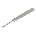 thumbnail image 2 of 1Pc V-Shaped Dead Skin Trimmer Clearance! Cosmug， Stainless Steel Cuticle Pusher Trimmer Remover Pedicure Manicure Tools Nail Art Clearance Sale Silver, 2 of 3