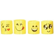 (24) assorted 35mm emoji coil springs (slinkies) ~ fun party favors ~ easter goody bag ~ party gifts ~ teacher classroom ~ stocking stuffer ~ toy by rin