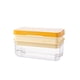 thumbnail image 2 of Molde para cubitos de hielo Bewildely de PP 32 rejillas color Amarillo 2 capas, 2 of 6