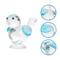 thumbnail image 3 of 1pc Unique Glass Craft Little Bird Adorn Home Tabletop Decor Glass Ornament, 3 of 7
