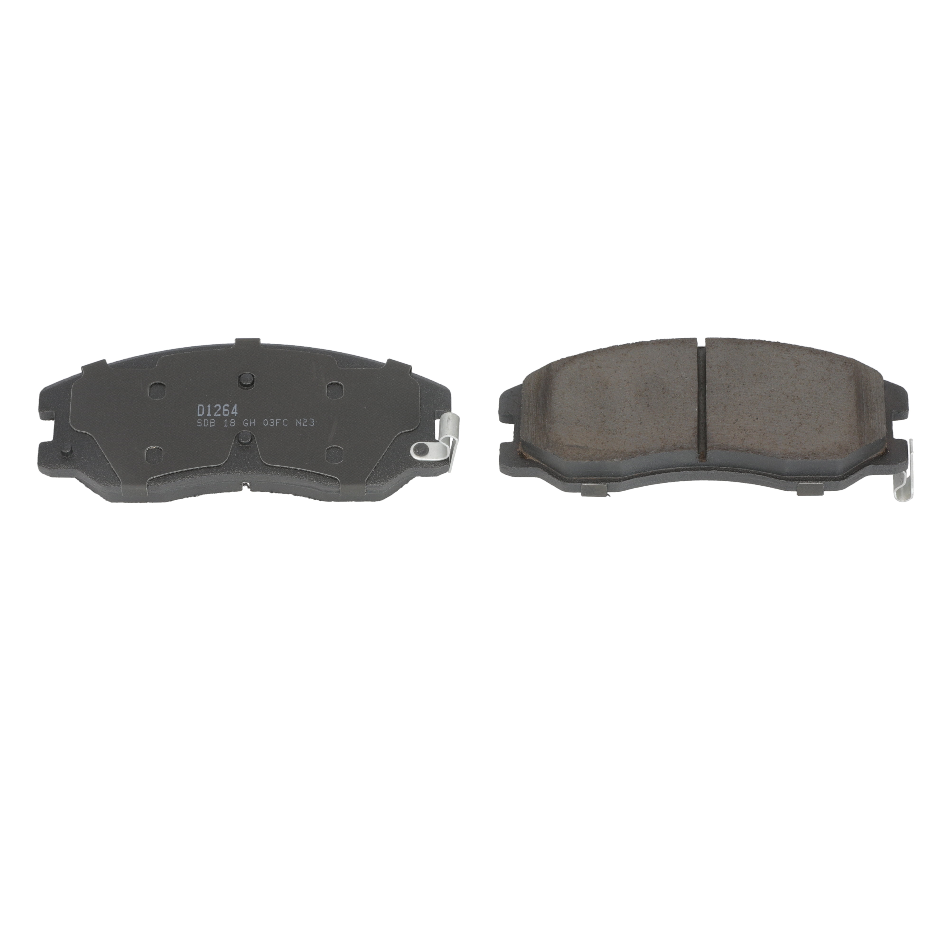 Winstop Brake Pad Set, Front WS.1264.0.C, Chevrolet Equinox 2009-2007