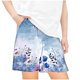 thumbnail image 1 of Odeerbi 5-14 Años Niños Niñas Pantalones Cortos de Estampado Tropical Hawaiano Pantalones de Baño En Seco Rápido Pantalones Cortos de Tabla de Playa Pantalones Cortos Deportivos, 1 of 5