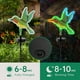 thumbnail image 3 of Luces solares para jardín con diseño de colibrí de Ruifeng, paquete de 2, 3 of 8