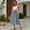 05-Navy, variant on Women's High Waist Midi Skirt Ruffle Elastic Waist Tie Bow Side Pockets Solid Color Summer Beach Casual A-Line Skirt 01-Army Green XXL