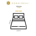 thumbnail image 2 of Colcha Ultra de Jacquard Doble vista King Size Dormireal, 2 of 6
