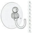 thumbnail image 1 of 10PCS Reusable PVC Suction Cup with Strong Hook for Glass Home Decor, 1 of 11