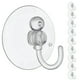 thumbnail image 1 of KDJ Transparent PVC Suction Cup Hooks Set of 10 - Strong Reusable Adhesive Hooks for Glass, Metal, Ceramic - Versatile Home Decor Organizers for Bathroom, Kitchen, DIY Projects, 1 of 9