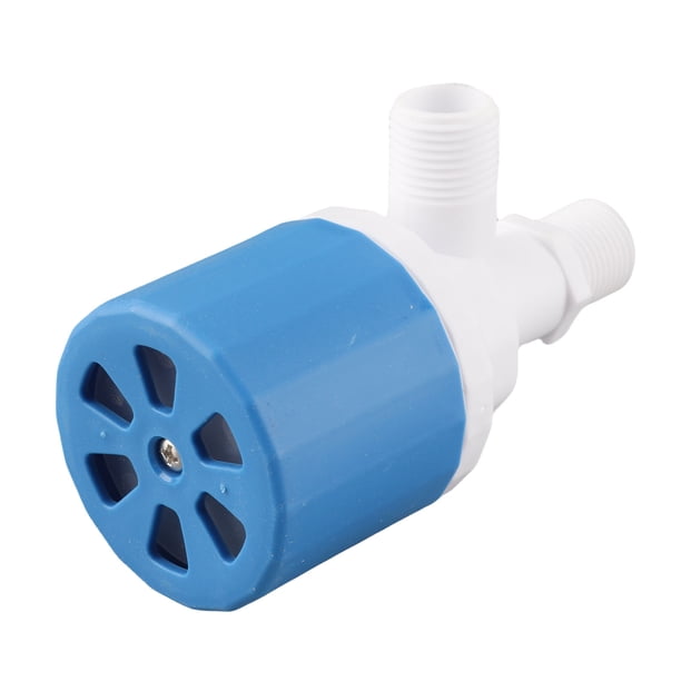 Válvula De Bola Flotante, Válvula De Flotador De Agua 1/2 Respetuosa Con El Medio Ambiente Control De Nivel Automático Fácil Instalación PA66 Nylon DN15 Entrada Superior Para