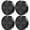 Black, variant on Air Tracker Tags,Bluetooth Tracker Item Locator for Android and iOS,Key Finders Smart Tags Work with Apple Find My and Google's Find Hub for Keys,Luggage,Wallet,Backpack,4Pack,Black