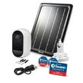 thumbnail image 3 of Swann 1080p Wire-Free Security Camera with Solar Charging Panel and Outdoor Stand - White, 3 of 9