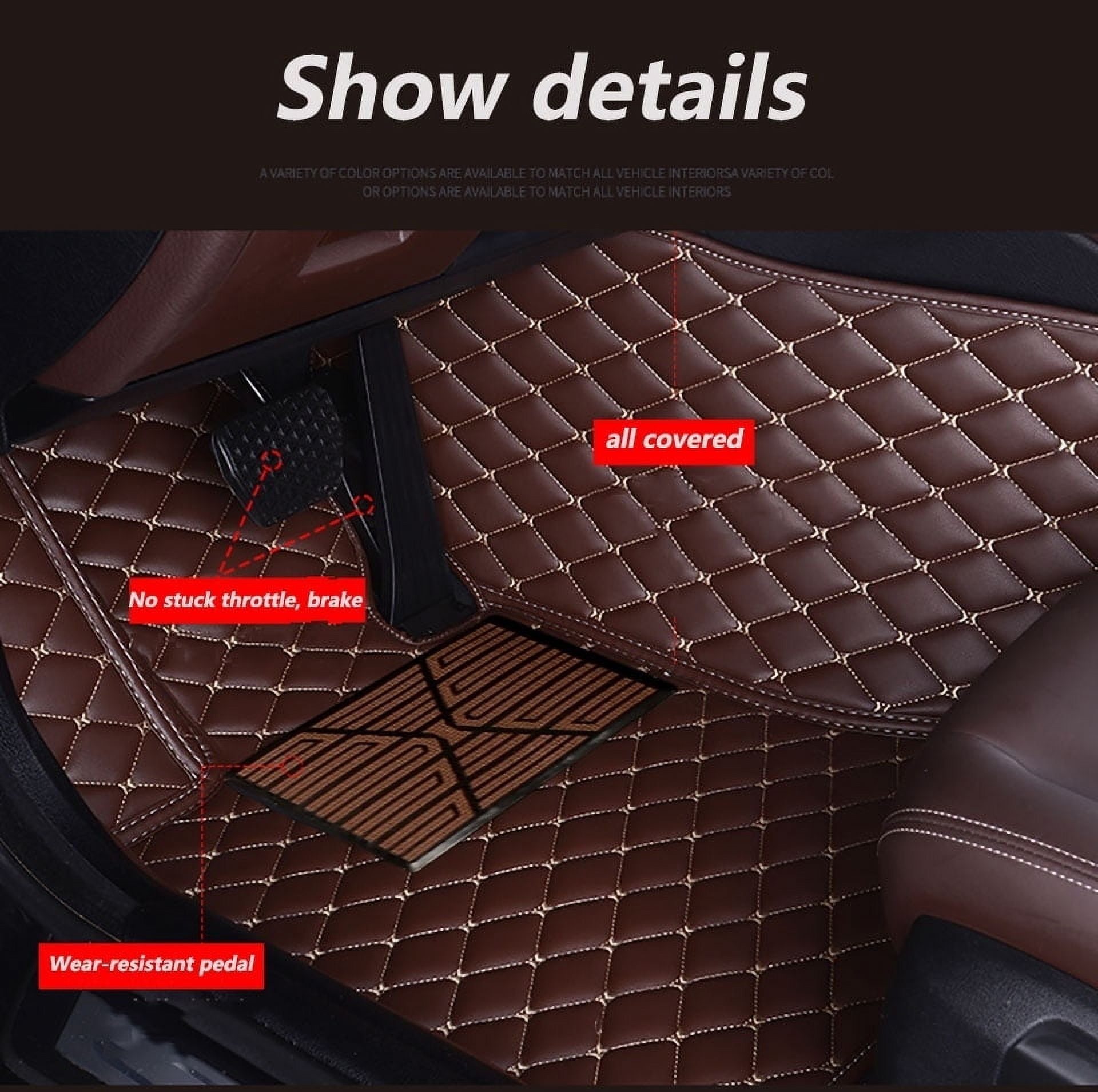 QUUFAA Car Mats For Acura MDX 2007-2018 Year Floor Liner Floor Mats Carpets Car pads Auto Mats