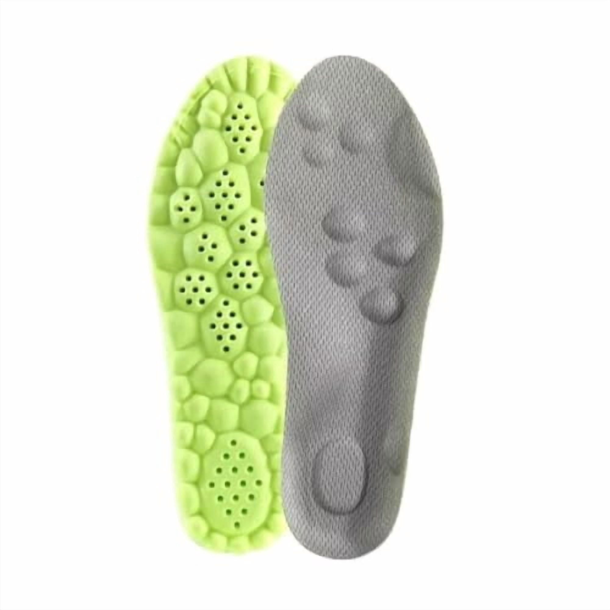 Back 9 Relief Golf Insoles - Arch Support for Plantar Fasciitis, Clinically Proven to Reduce Foot Fatigue for 18 Holes, Swing Stability Inserts for Men & Women, Podiatrist Trusted (Black, Size 10)