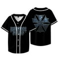 thumbnail image 2 of Don Toliver Hardstone Psycho Metal Merch Baseball Jacket Tour New Logo Jersey Women Men Fashion Casual Short Sleeve, 2 of 3