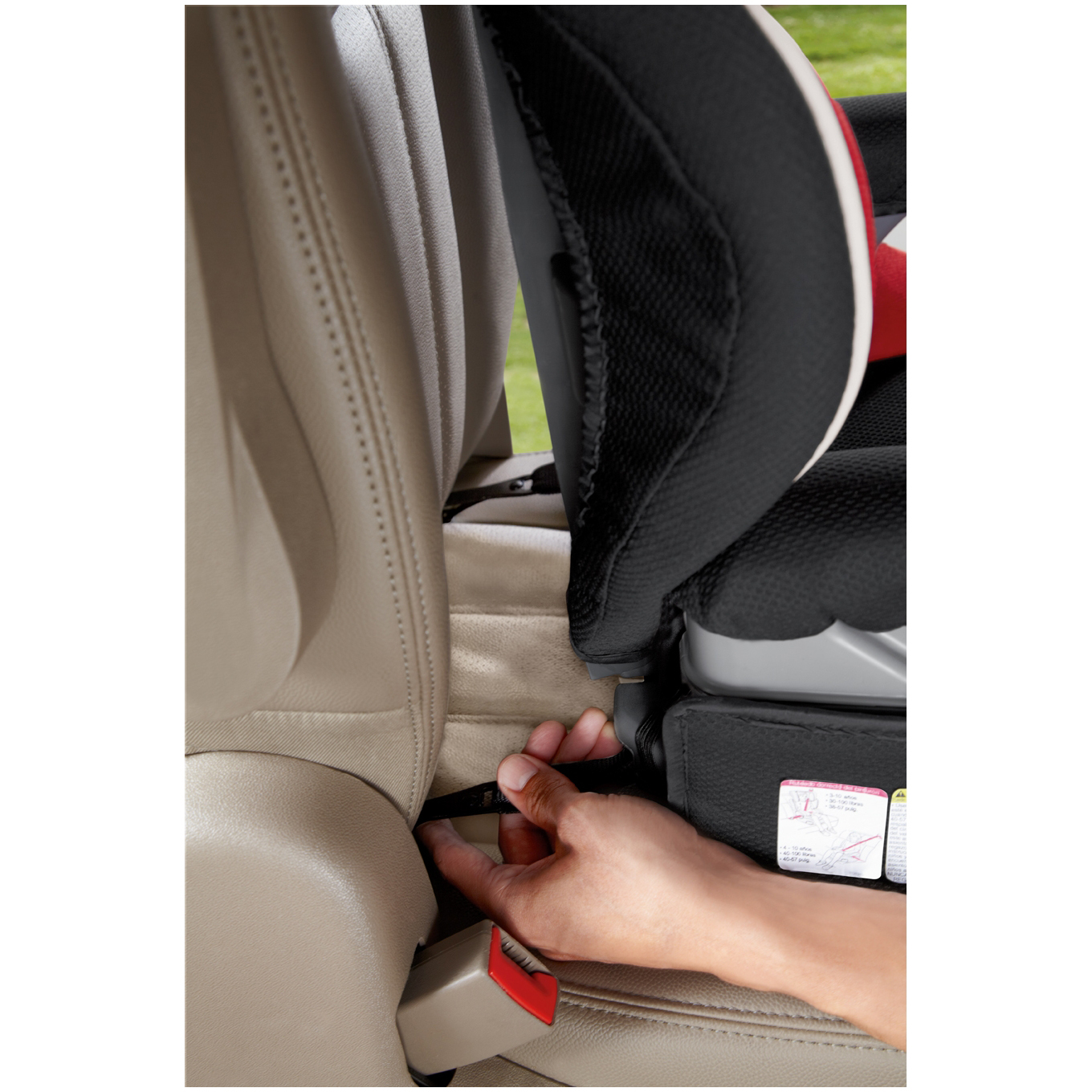 Graco Affix Highback Forward Facing Booster Car Seat with Latch System,  Atomic