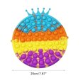 thumbnail image 2 of Juguete Sensorial De Burbujas De Empuje, Bolso De Hombro Con Corona, Juguetes Para Aliviar El Estrés, Juguete De Descompresión De Silicona Para Niños Y Adultos Kearding AP007469-01, 2 of 4