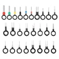 thumbnail image 1 of Kit de surtido de herramientas de extracción de terminales Unique Bargains, extractor de pines de terminal de conector de cable negro de 26 piezas, 1 of 7