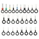 thumbnail image 1 of Kit de surtido de herramientas de extracción de terminales Unique Bargains, extractor de pines de terminal de conector de cable negro de 26 piezas, 1 of 7