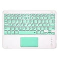 thumbnail image 1 of MesaSe Clavier Bluetooth 10 Pouces Clavier Sans Fil à Commande Tactile pour Vert, 1 of 8