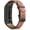 01.Graphite Connector & Brown, variant on XIHAMA Leather Band Compatible for Fitbit Charge 3/ Charge 4, Replacement Genuine Leather Bands for Women Men