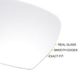 thumbnail image 4 of Unique Bargains 1 Pcs Reemplazo del cristal del espejo retrovisor izquierdo calefaccionado de vidrio blanco para Audi A4 15-23, 4 of 6