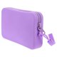 thumbnail image 2 of Silicone Makeup Bag for Storage Use with Zipper Closure 1 Portable Pouch, 2 of 5