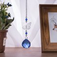 thumbnail image 3 of Araña Suncatcher bola de cristal prismas colgante mariposa ventana prismas para ventanas, plantas, boda, 3 of 5