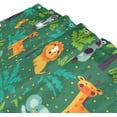 thumbnail image 6 of Funny Animal Shower Curtain Waterproof Washable Bathroom Shower Curtain Polyester Cloth Fabric Bathroom Decor Set with 12 Hooks, 60x72 inches, 6 of 6