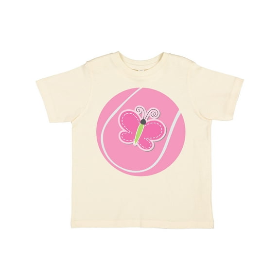 Inktastic Tennis Pink Ball Girls Toddler T-Shirt