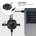thumbnail image 1 of STRANDCHIC Lot de 1 Hub d'Extension USB pour Transfert de Données d'Ordinateur Portable Matériau ABS pour Utilisateurs Techniques, 1 of 8