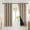 Natural, variant on Blackout Curtains 84 Inch Length 2 Panels Set for Living Room, Grommet Linen-Look Textured Light Blocking Room Darkening Energy Saving Thermal Insulated Drapes for Bedroom (W52xL84, Cream)