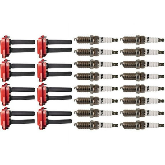 Ignition Coil and Spark Plug Kit 24 Piece - Compatible with 2006 - 2010 Dodge Charger 2007 2008 2009