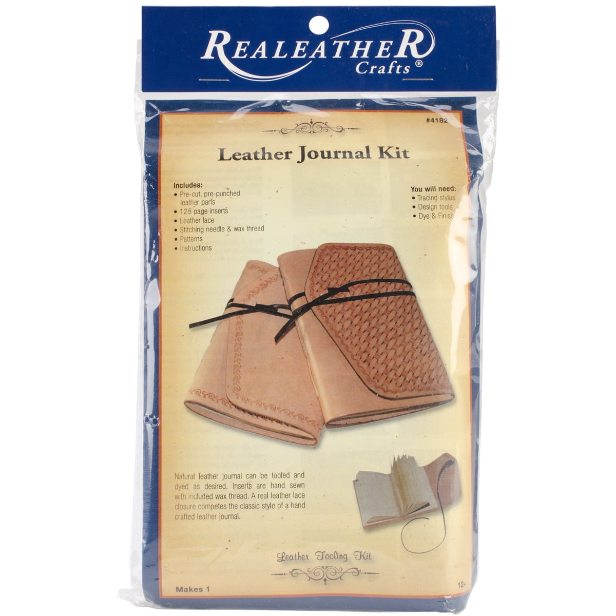 Realeather Leather Journal Kit, 4.5
