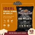 thumbnail image 2 of Bear Mountain BBQ Premium All Natural Oak Wood Smoker Pellets, 40 Pounds, 2 of 12