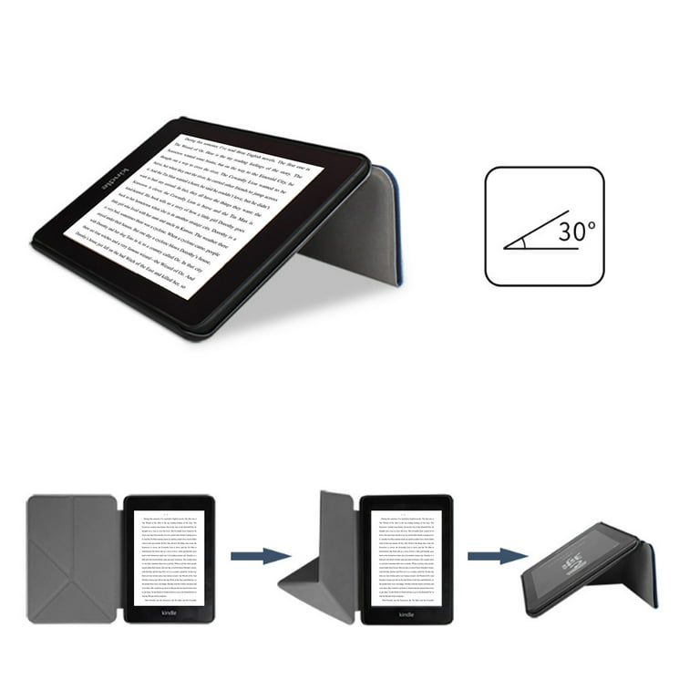 Etui Kindle Paperwhite pour la 11ème génération 6.8 et l'édition Signature  2021 Sortie, Premium PU Leather Cover avec Auto Sleep Wake pour Kindle  (Noir) : : High-Tech
