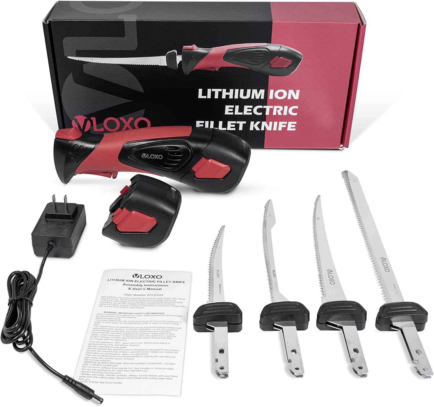LITHIUM ION ELECTRIC FILLET KNIFE - Gellco Outdoors