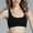 Black, variant on XFLWAM Womens Padded Sports Bra Cross Back Bra Workout Strappy Bra Seamless Comfy Yoga Bra Criss Cross Wireless Workout Yoga Bras