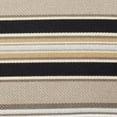 thumbnail image 5 of Pillow Perfect Inc. 386805 Getaway Stripe Black Rectangle Throw Pillow (Set of 2), 5 of 6
