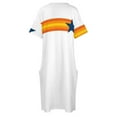 thumbnail image 4 of Stross Shooting Star-vestido blanco holgado con bolsillo para mujer vestido de verano vendaje de noche, 4 of 6