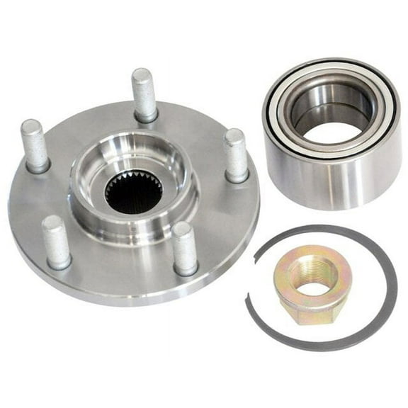 Front Wheel Hub Repair Kit - Compatible with 2000 - 2008 Nissan Maxima 2001 2002 2003 2004 2005 2006 2007