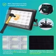 thumbnail image 4 of Reflector LED Solar para Exteriores de 300W, Recargable con Luz Tenue, Impermeable IP65, Luz Blanca Fría，Aigostar, 4 of 7