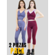 thumbnail image 4 of Set De 2 Conjuntos Deportivos Mujer Unitalla Capri Y Top Stretch Fit, 4 of 5