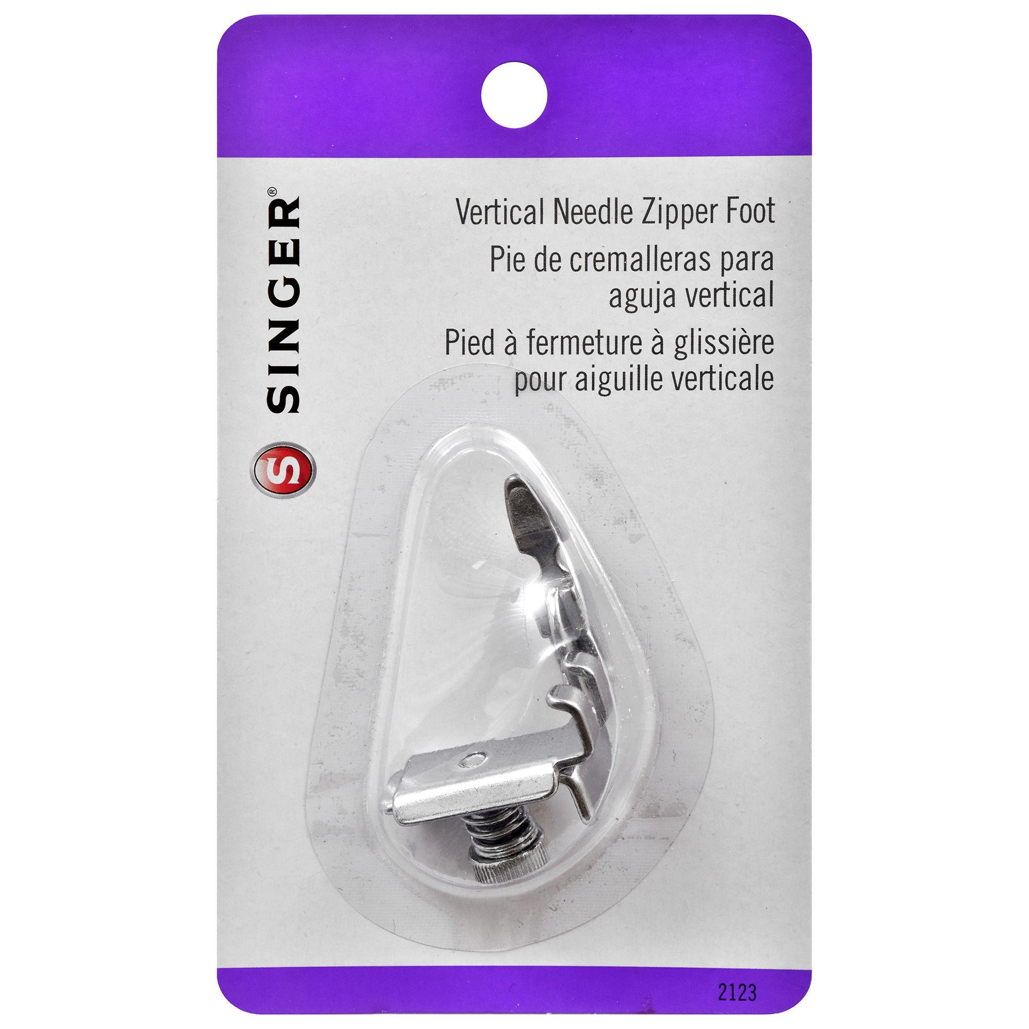 Singer Vertical Needle Zipper Foot