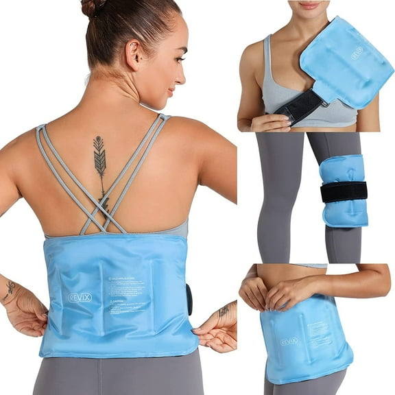 REVIX Ice Pack for Back Pain Reusable (16 x 9")