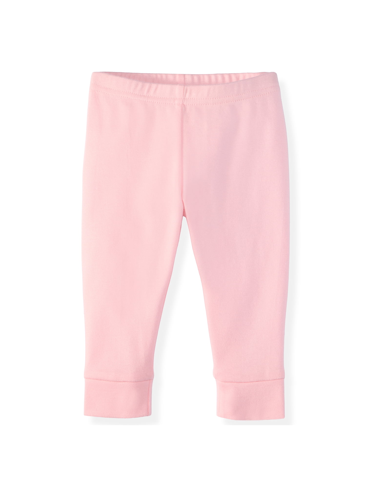 Garanimals Newborn & Baby Girl 100% Cotton Jogger Pants, Sizes 0–24M, Single or 4-Pack