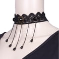 thumbnail image 1 of Granos Collar de Caída Gargantilla de Cordón Hechos de Gótico para Hugo collar de gargantilla de encaje, 1 of 4
