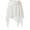 white, variant on Women's White Lace Ballet Wrap Skirt Irregular Tulle Dance Skirt