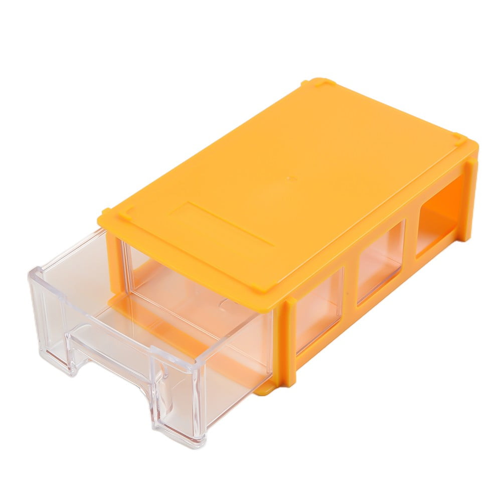 Plastic Component Storage Box Drawer Type Parts Organizer Case Toolbox  Stackable
