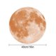 thumbnail image 4 of Luminous Wall Sticker 3D Glow In The Dark Moon Decoration For Kids Room Bedroom Living Room 40Cm Round 1Pc, 4 of 4