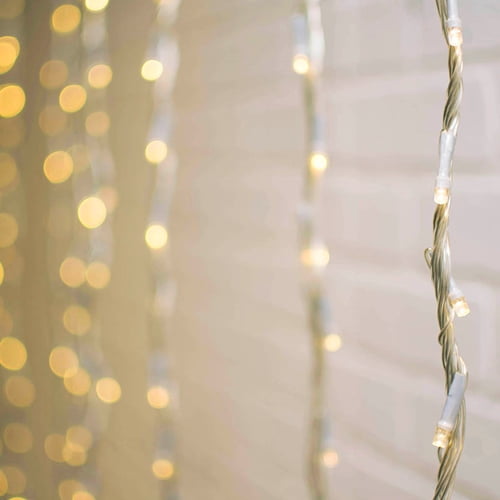 Curtain Lights Commercial Led Curtain Lights 6ft Wide Clear Wire